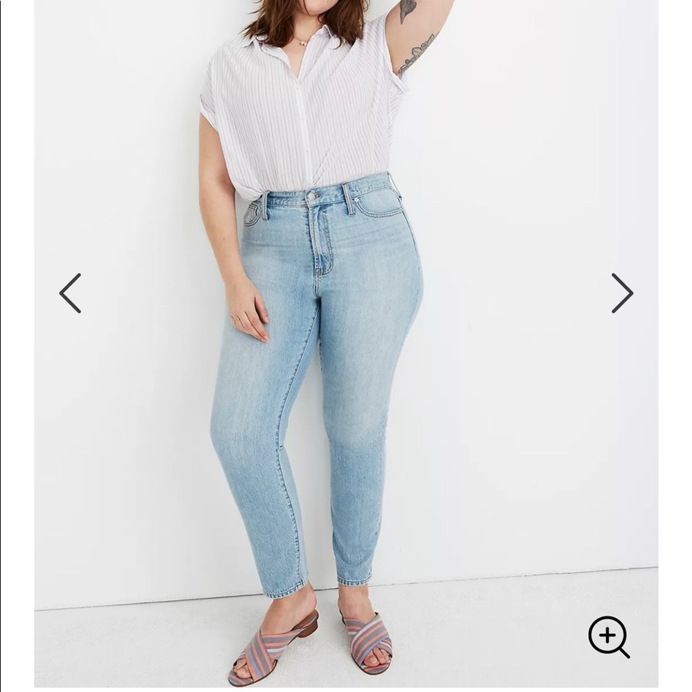 Madewell curvy perfect vintage Jean